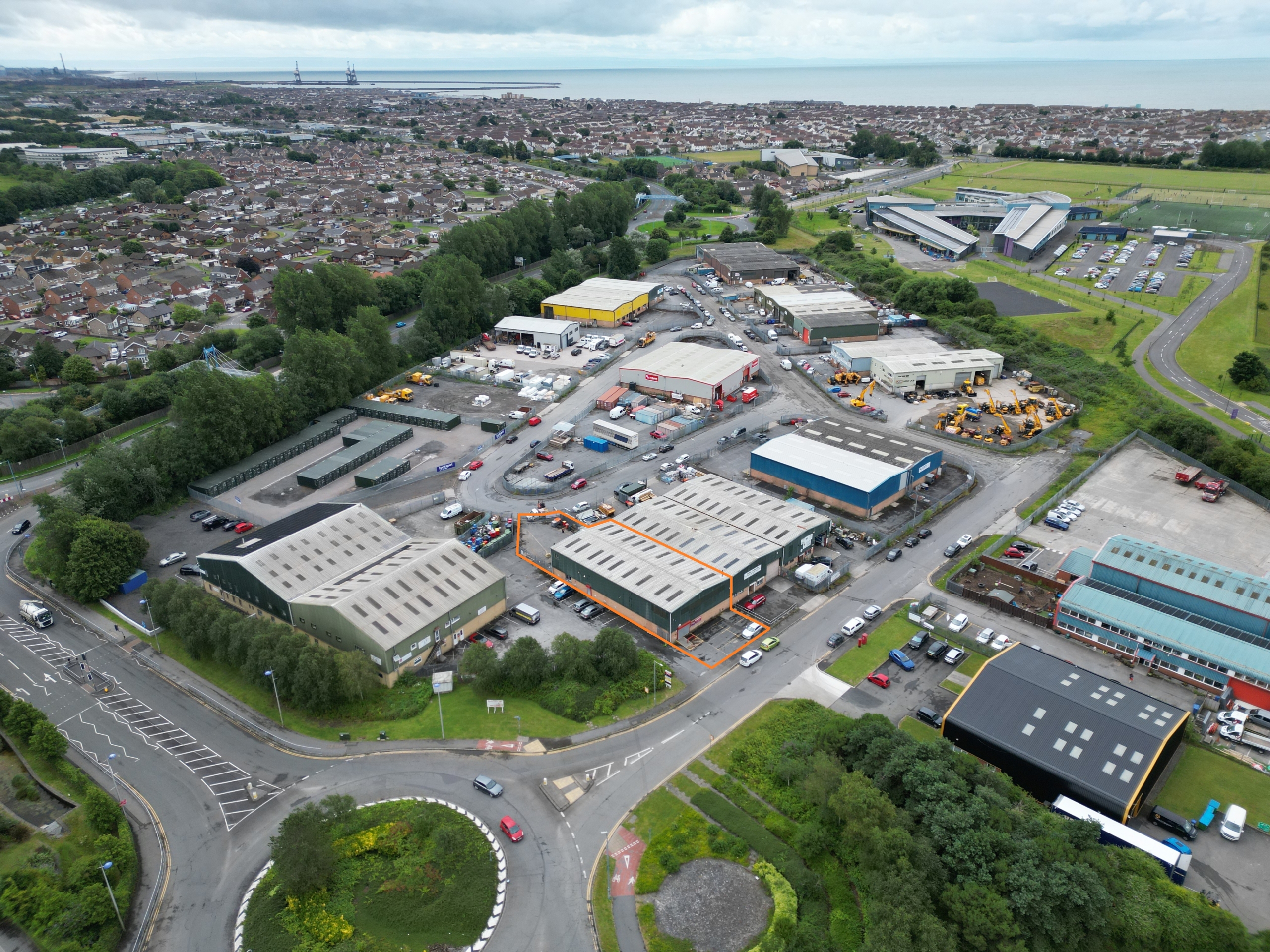 External of unit 12 seaway parade in baglan port talbot