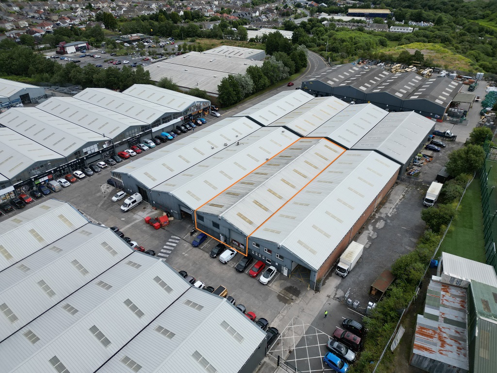 External view of unit 26 Cwmdu Parc Swansea