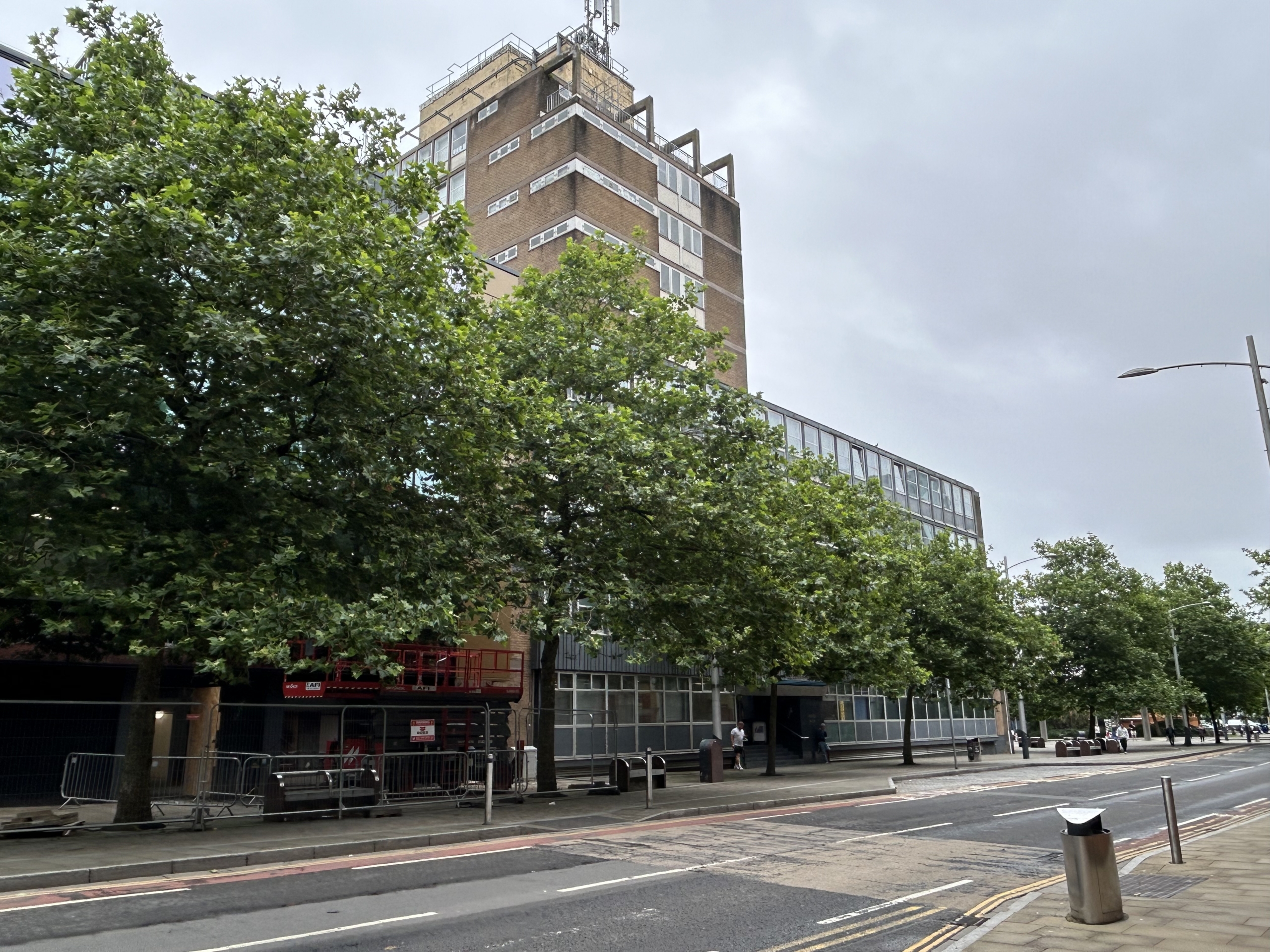 External view of Princess House Swansea