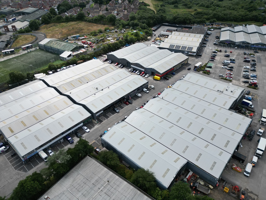 External view of Unit 25F Cwmdu (AU Warehouse)