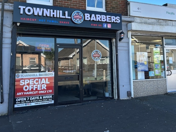 Shop front view of 7 Graiglwyd Road
